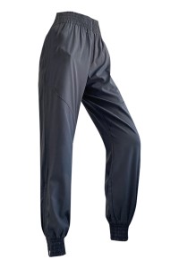 Sports pants women's loose binding feet wear running fitness overalls high waist show thin professional autumn and winter Yoga Pants   SKSP021 back view